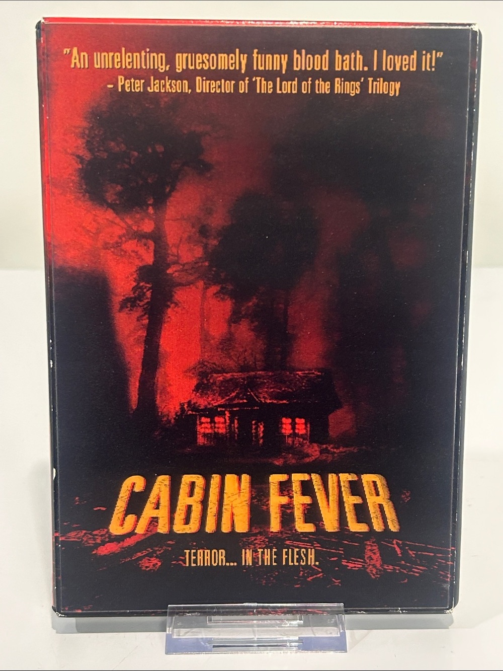 🤯5 for $20🤯 Cabin Fever DVD with Lenticular Slipcover [2002 Horror]